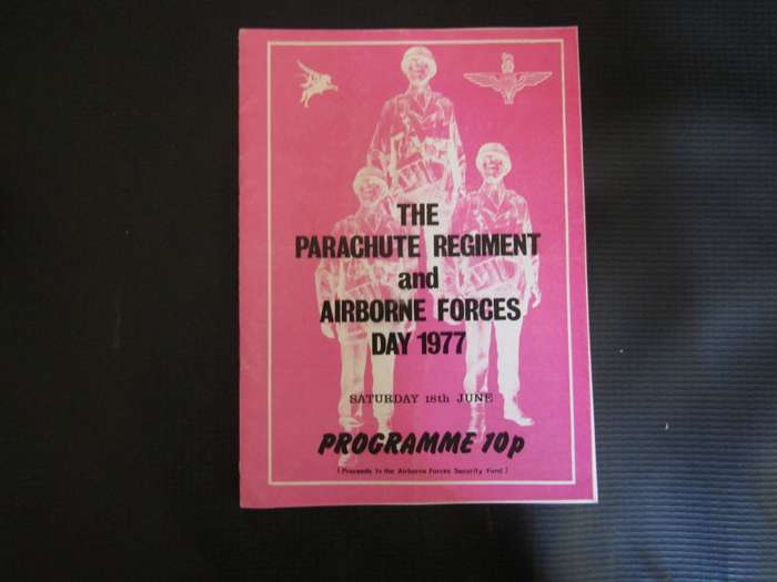 1977 The Parachute Regiment and Airborne Forces day