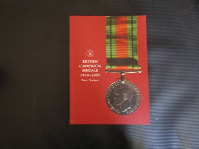 British Campaign Medals 1914 to 2005 Booklet