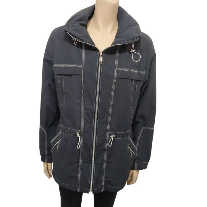Black Anorak size 18