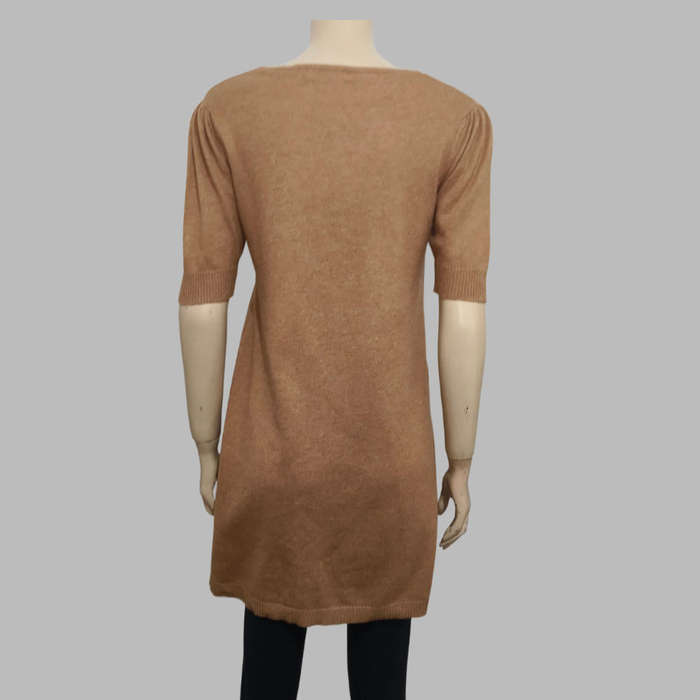 Light brown top size 8.