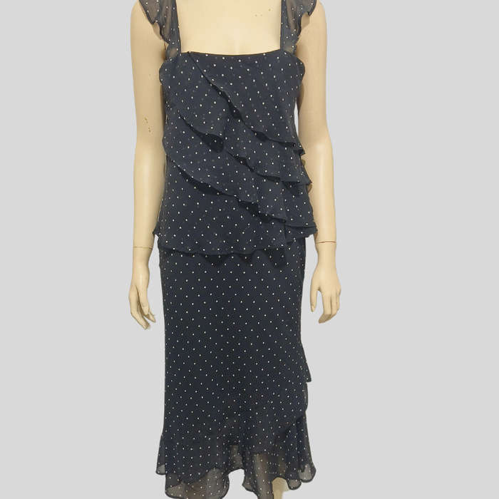 Polka Dot Sleeveless Top and Skirt Set from Woolworths size 10/12