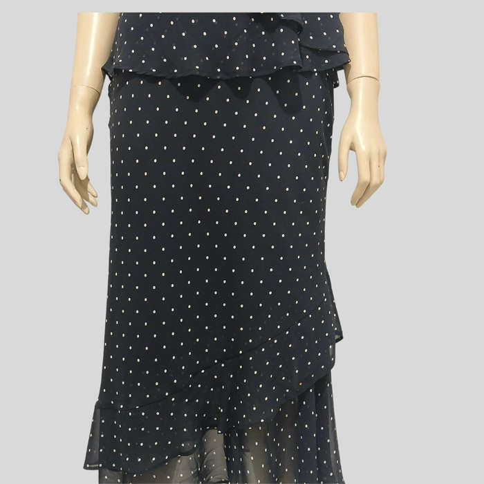 Polka Dot Sleeveless Top and Skirt Set from Woolworths size 10/12