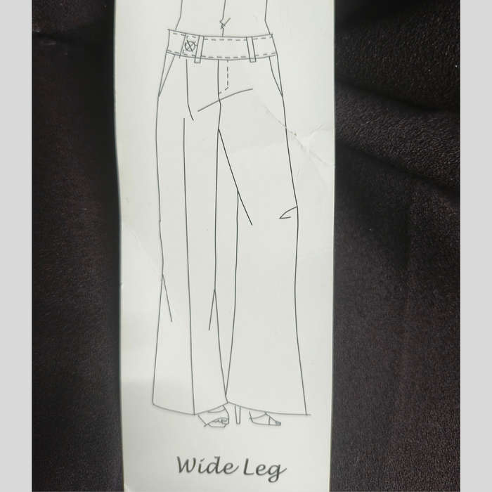 Brown Wide leg ladies Pants size 5XL