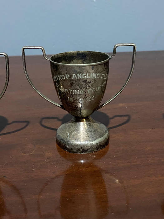 Vintage English Silver Plated Engraved Trophy Cup Collection