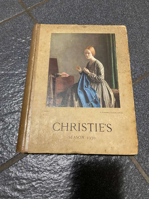 CHRISTIE'S SEASON 1930 (October 1929 July 1930)