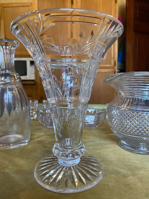 Vintage and Antique Cut Glass Lot