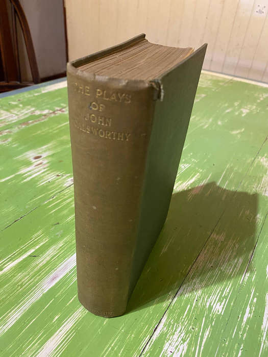 The Plays of John Galsworthy 1929 by Galsworthy, John. Second edition. Signed by Author