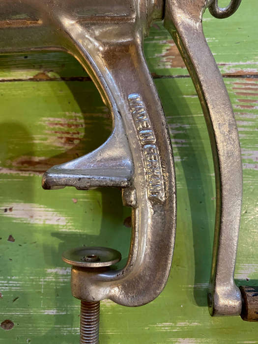 Vintage Cast Iron No 8 Meat Mincer Made In Germany