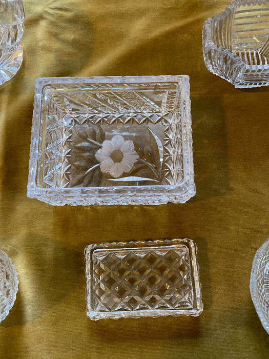 Vintage and Antique Cut Glass Lot