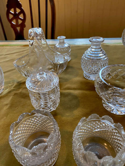 Vintage and Antique Cut Glass Lot