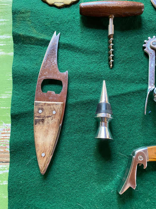 Assorted Cork Screws, Bottle Openers & Stoppers