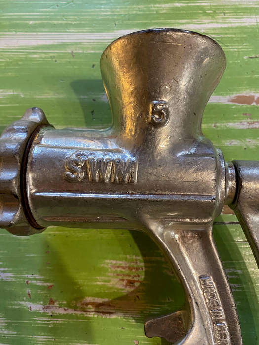 Vintage Cast Iron No 8 Meat Mincer Made In Germany