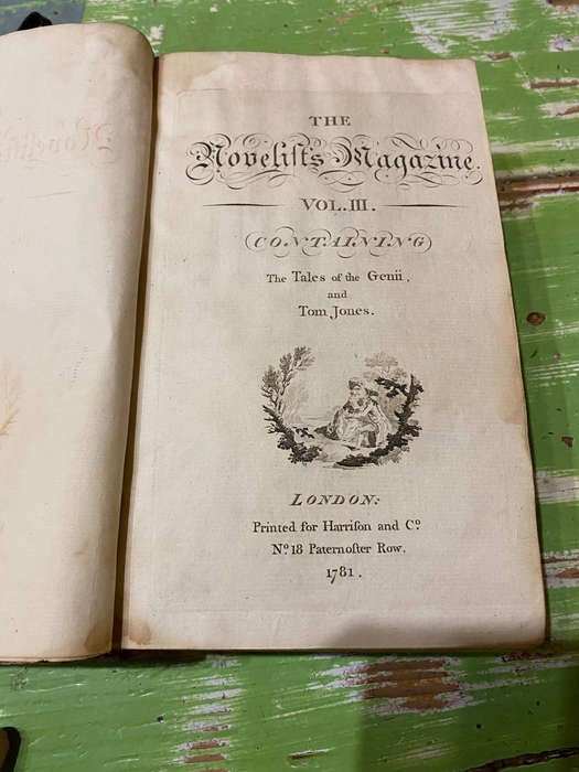 The novelist's magazine. Vol. 3 Published by printed for Harrison and Co.  1781