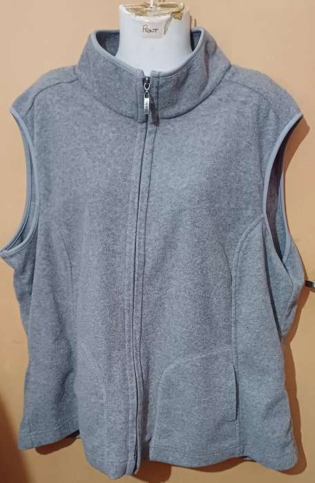 Ladies - Grey Sleeveless Jacket - Make - Woolworths - Size - XXL