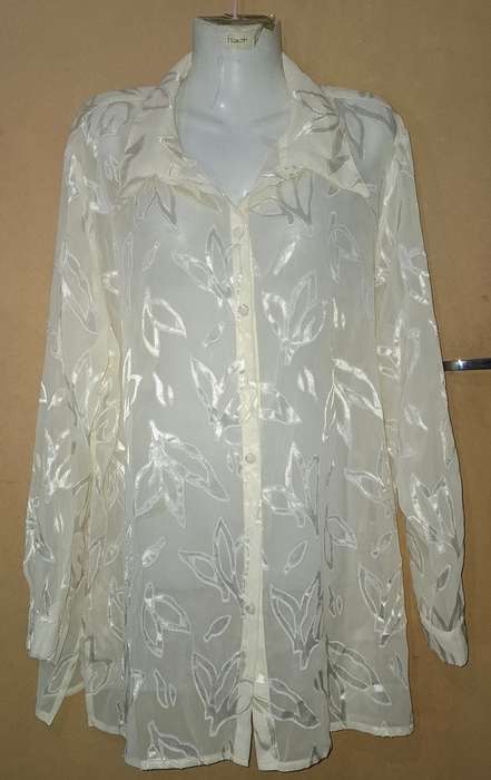Ladies - Thin Multicolored Blouse - Make - Penny C - Size - 18