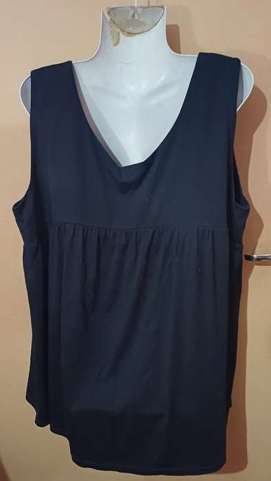 Ladies - Black Top - Make - Image Plus - Size - XXXL