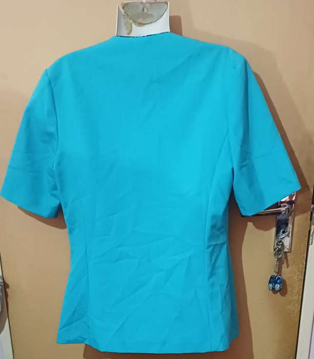 Ladies - Blue Blazer - Make - Karisma - Size - 10-87cm