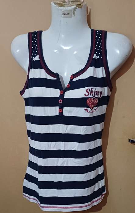 Ladies - Multicolored Top - Make - Skiny - Size - 34
