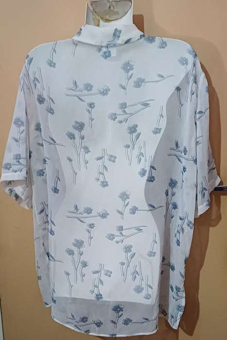 Ladies - Thin Multicolored Blouse - Make - Rene Taylor @ Miladys - Size - no size