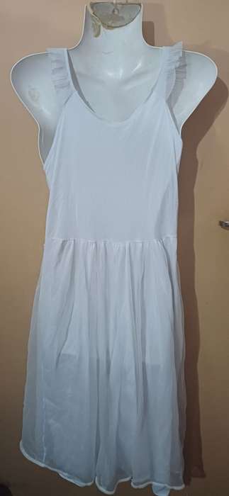 Ladies - White Dress - Make - Belinda - Size - 34