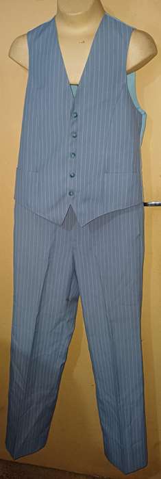 Mens - 3 Pce Suit - Make - Dominion Trevira - Size - no size