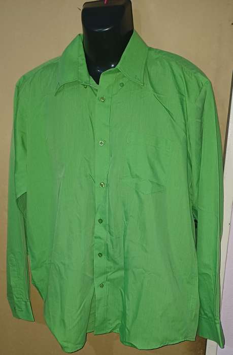 Mens - Green Shirt - Make - Zee's Collection - Size -L