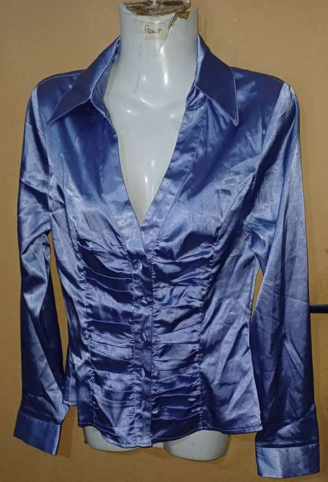 Ladies - Purple Blouse - Make - Inwear - Size - 34