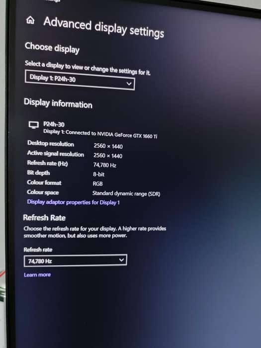 Lenovo ThinkVision QHD 1440p 24" Monitor (usb-c display)