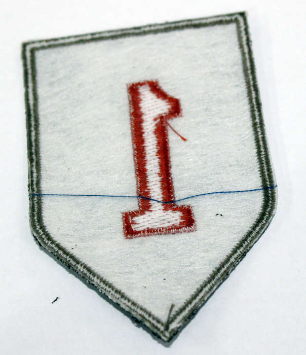 Reproduction WW2 US First Infantry Division patch