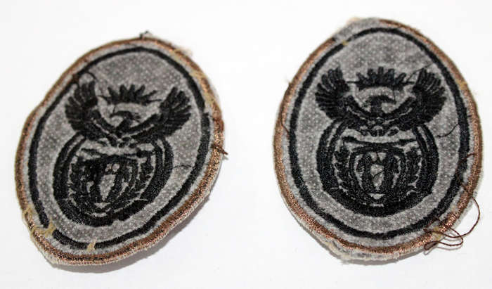 2x SANDF Warrant Officer ranks