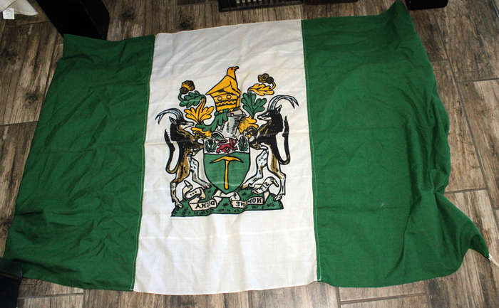 Period original Rhodesian flag
