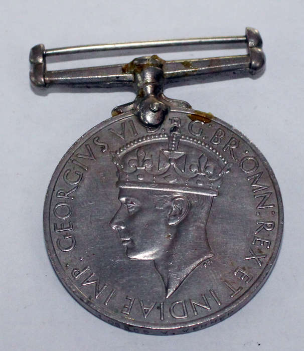 39-45 War Medal- 105855 W Werner