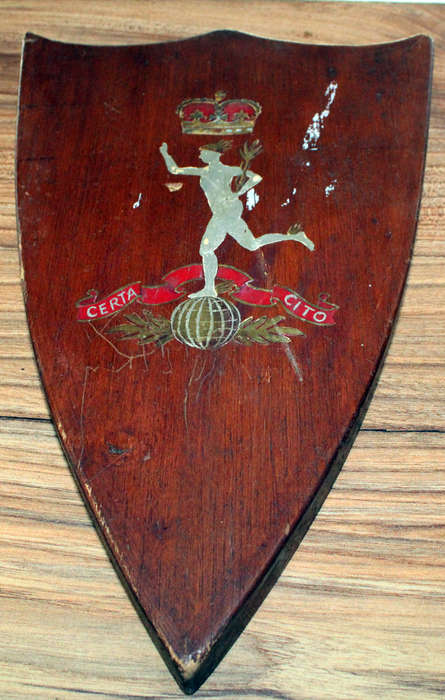 Royal Signals plaque