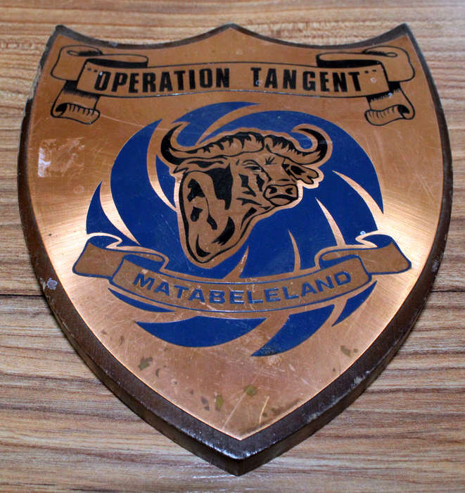 Rhodesian Operational Area plaque