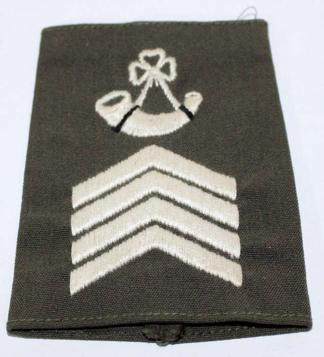 Royal Marine slip on rank