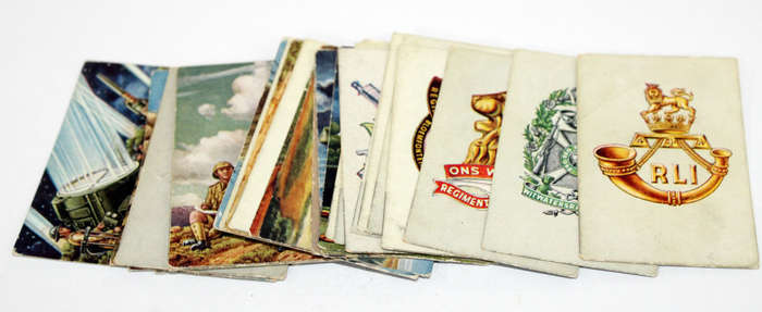 SA Defence cigarette card collection