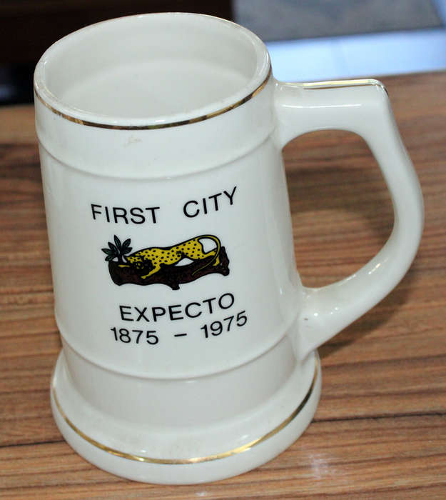 First City Regiment beer mug