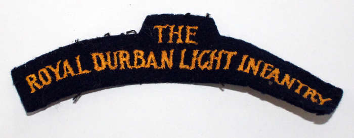 Royal Durban Light Infantry Shoulder title