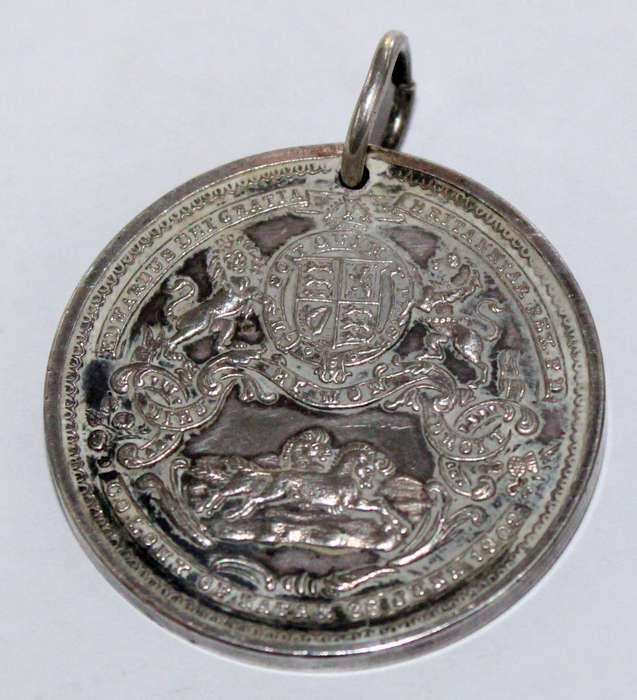 Colony of Natal King Edward VII coronation medallion