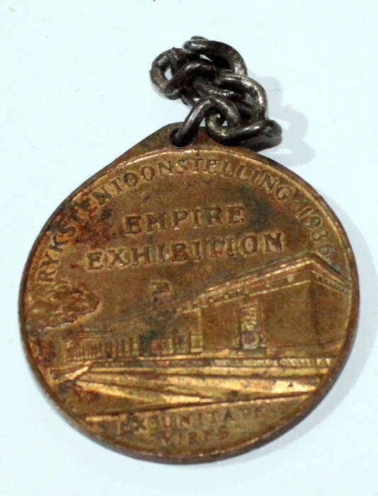 Empire Exibition medallion