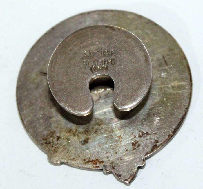 German South West Africa .800 silver badge