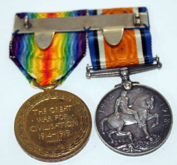 WW1 Medal pair