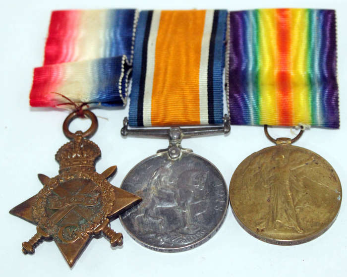 WW1 Medal trio named to BSAP member