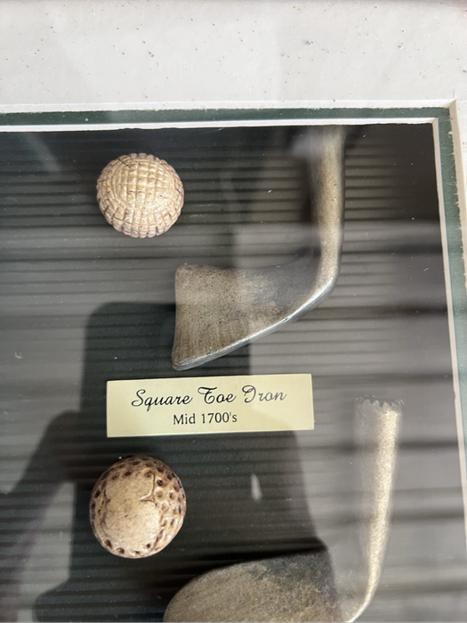 Vintage golf picture frame