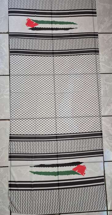 Palestinian flag kefiya chiffon scarf 180 x 65cm Palestine flag Scarf