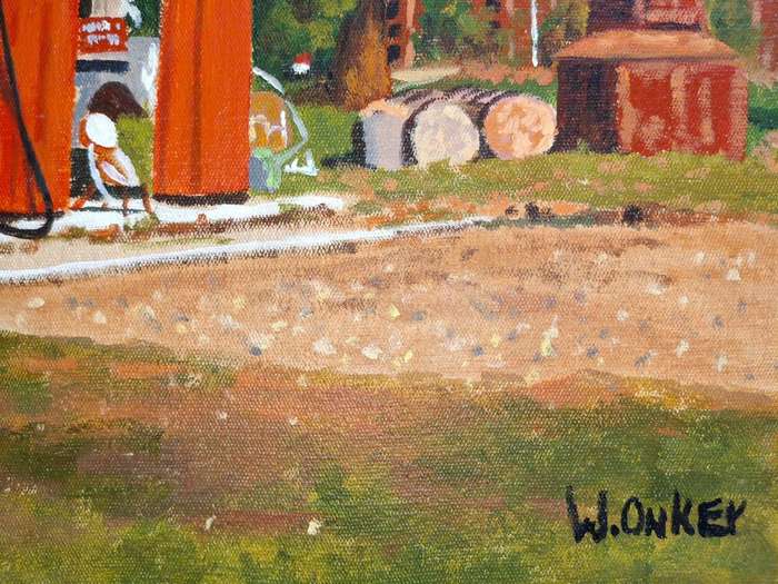 WILLEM ONKER-CALTEX PETROL STATION  460mmx360mm