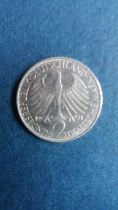 Germany 1971 G 2 Deutsche Mark * Max Planck 1858 to 1947 Commemorative coin*