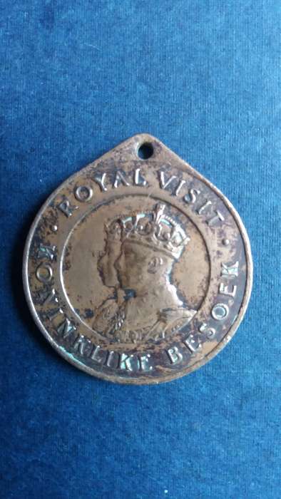 Royal visit to Union of South Africa 1947 medal