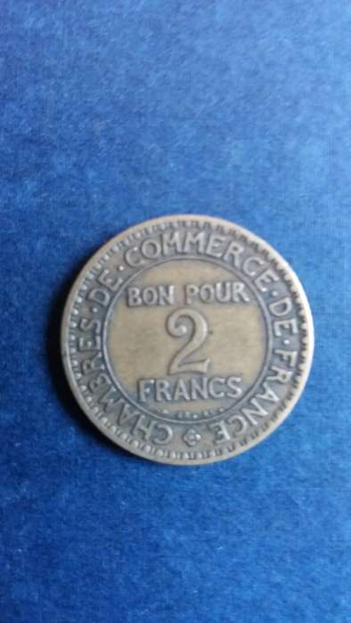 France Commerce Industrie 1923 2 Francs