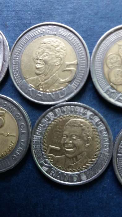South Africa Set of Commemorative R5 from 1994 to 2021 * 9 x coins*